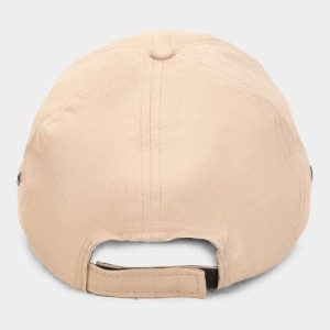 Brink Men's Cotton Cap Stylish & Comfortable Adjustable Baseball Hat for Outdoor, Casual & Sports Wear Beige