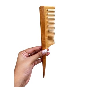 Neem Wooden Comb Natural Anti-Dandruff Scalp Care Hair Growth Wide Tooth Detangler for Men Women Kids Beard Styling. Neem Wooden Comb Natural Anti-Dandruff Scalp Care Hair Growth Wide Tooth Detangler for Men Women Kids Beard Styling.