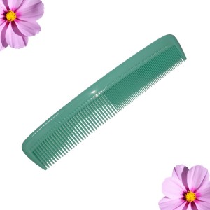 Hi Tech Sales Grooming Hair Combs for Men and Women Wide Tooth Comb Detangling Frizz off detangler hair comb for Curly, long Hair & any type Hair, Wet, Dry. Shampoo Comb. Pack of 1 (Green)