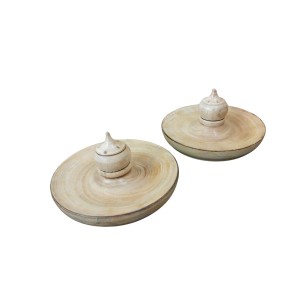 Handcrafted Wooden Dhoop Dani | Traditional Incense Burner with Lid – Natural Finish Handcrafted Wooden Dhoop Dani | Traditional Incense Burner with Lid – Natural Finish