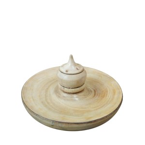 Handcrafted Wooden Dhoop Dani | Traditional Incense Burner with Lid – Natural Finish Handcrafted Wooden Dhoop Dani | Traditional Incense Burner with Lid – Natural Finish