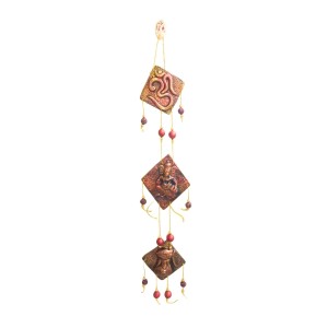 Hindu Wall Hanging Decorative Showpiece with Om & Ganesha | Spiritual Door Hanging for Home Temple, Pooja Room & Living Room Décor (Triangular) Hindu Wall Hanging Decorative Showpiece with Om & Ganesha | Spiritual Door Hanging for Home Temple, Pooja Room & Living Room Décor (Triangular)