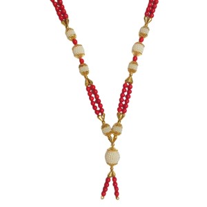 Handmade Moti Mala Artificial Multicolor Pearl Garland | Decorative Haar for God Idol, Temple & Home Décor (16 inch) Handmade Moti Mala Artificial Multicolor Pearl Garland | Decorative Haar for God Idol, Temple & Home Décor (16 inch)