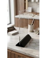 Clear Acrylic Photo Frame Stand | Transparent Crystal Photo Holder for Table & Desk Display | Modern Minimalist Picture Frame for Home, Office & Tabletop Photo Stand (5x7 size). Clear Acrylic Photo Frame Stand | Transparent Crystal Photo Holder for Table & Desk Display | Modern Minimalist Picture Frame for Home, Office & Tabletop Photo Stand (5x7 size).