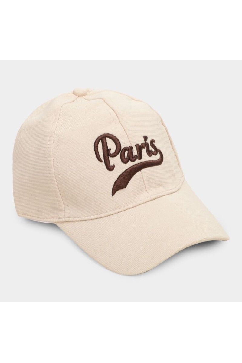 Brink Men' Cotton Cap Stylish & Comfortable Adjustable Baseball Hat for Outdoor, Casual & Sports Wear Beige