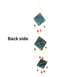 Hindu Wall Hanging Decorative Showpiece with Om & Ganesha | Spiritual Door Hanging for Home Temple, Pooja Room & Living Room Décor (Triangular) Hindu Wall Hanging Decorative Showpiece with Om & Ganesha | Spiritual Door Hanging for Home Temple, Pooja Room & Living Room Décor (Triangular)