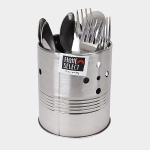 Hitech Sales Stainless Steel Utensil Stand – Durable Steel Holder for Kitchen Tools & Cutlery Hitech Sales Stainless Steel Utensil Stand – Durable Steel Holder for Kitchen Tools & Cutlery