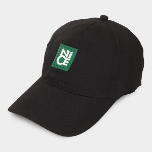 Brink Black Fabric Cap Stylish & Comfortable Adjustable Baseball Hat for Outdoor, Casual & Sports Wear Brink Black Fabric Cap Stylish & Comfortable Adjustable Baseball Hat for Outdoor, Casual & Sports Wear