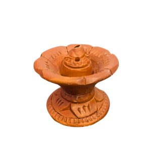 Handmade Terracotta Dhoop Dani for Puja | Clay Incense Burner for Dhoop | Traditional Mitti Dhoop Stand for Home Temple & Mandir Handmade Terracotta Dhoop Dani for Puja | Clay Incense Burner for Dhoop | Traditional Mitti Dhoop Stand for Home Temple & Mandir