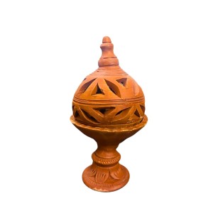Clay Terracotta Diya for Puja & Diwali | Handmade Earthen Oil Lamp for Home Temple, Festival & Spiritual Décor (23inch/7.5cm) Clay Terracotta Diya for Puja & Diwali | Handmade Earthen Oil Lamp for Home Temple, Festival & Spiritual Décor (23inch/7.5cm)