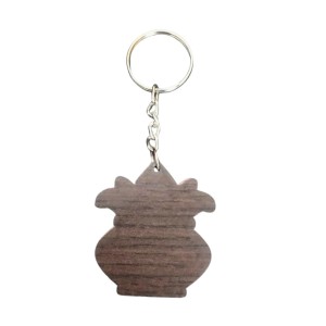 Jagannath Puri Dham Wooden Keychain | Lord Jagannath Balabhadra Subhadra Engraved MDF Key Ring | Spiritual Religious Keychain for Bike, Car & Home Jagannath Puri Dham Wooden Keychain | Lord Jagannath Balabhadra Subhadra Engraved MDF Key Ring | Spiritual Religious Keychain for Bike, Car & Home