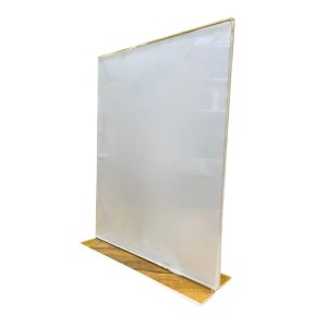 Acrylic Display Stand for Tabletop – Clear Vertical Menu & Sign Holder, Double-Sided Display for Restaurants, Shops, Offices, Events & Photo Frame Use (1 Pc) Acrylic Display Stand for Tabletop – Clear Vertical Menu & Sign Holder, Double-Sided Display for Restaurants, Shops, Offices, Events & Photo Frame Use (1 Pc)