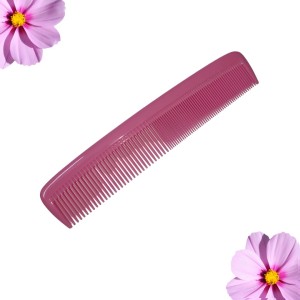 Hi Tech Sales Grooming Hair Combs for Men and Women Wide Tooth Comb Detangling Frizz off detangler hair comb for Curly, long Hair & any type Hair, Wet, Dry. Shampoo Comb. Pack of 1 (Pink)