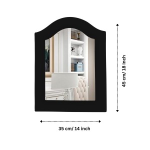 Sleek Bathroom/Basin Mirror | Wall Mounted Mirror for Home, Bathroom Reflective Surface | Ideal for Modern Bathrooms (14X18) Sleek Bathroom/Basin Mirror | Wall Mounted Mirror for Home, Bathroom Reflective Surface | Ideal for Modern Bathrooms (14X18)