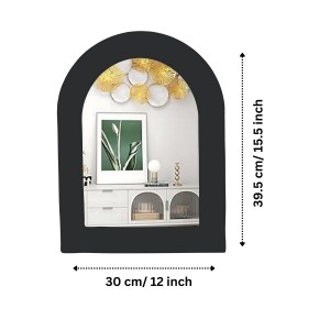 Sleek Bathroom/Basin Mirror | Wall Mounted Mirror for Home, Bedroom, Bathroom Reflective Surface (12X16) Sleek Bathroom/Basin Mirror | Wall Mounted Mirror for Home, Bedroom, Bathroom Reflective Surface (12X16)