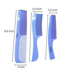 Durable Plastic Hair Comb for Men and Women Professional Styling Comb for All Hair Types Anti-Static Detangling Lightweight Unisex Haircare Tool Durable Plastic Hair Comb for Men and Women Professional Styling Comb for All Hair Types Anti-Static Detangling Lightweight Unisex Haircare Tool