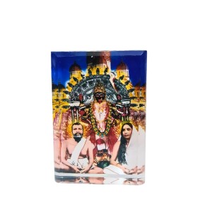 Acrylic Table Photo Stand with Dakshineswar Ma Kali, Sri Ramakrishna & Sarada Ma Image – Crystal Clear Decorative Display Frame for Home Temple, Office Desk & Car Dashboard Acrylic Table Photo Stand with Dakshineswar Ma Kali, Sri Ramakrishna & Sarada Ma Image – Crystal Clear Decorative Display Frame for Home Temple, Office Desk & Car Dashboard