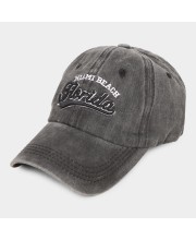 Brink Men's Cotton Cap Stylish & Comfortable Adjustable Baseball Hat for Outdoor, Casual & Sports Wear Dark Grey