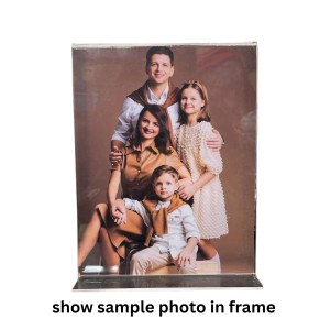 Acrylic Display Stand for Tabletop – Clear Vertical Menu & Sign Holder, Double-Sided Display for Restaurants, Shops, Offices, Events & Photo Frame Use (1 Pc) Acrylic Display Stand for Tabletop – Clear Vertical Menu & Sign Holder, Double-Sided Display for Restaurants, Shops, Offices, Events & Photo Frame Use (1 Pc)