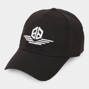 Brink Black Men's Cotton Cap Stylish & Comfortable Adjustable Baseball Hat for Outdoor, Casual & Sports Wear