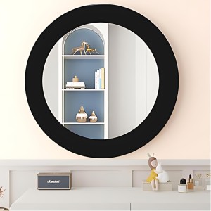 Sleek Round Bathroom/Basin Mirror | Wall Mounted Mirror for Home, Bedroom and Bathroom Reflective Surface | Ideal for Modern Bathrooms (12X16) Sleek Round Bathroom/Basin Mirror | Wall Mounted Mirror for Home, Bedroom and Bathroom Reflective Surface | Ideal for Modern Bathrooms (12X16)
