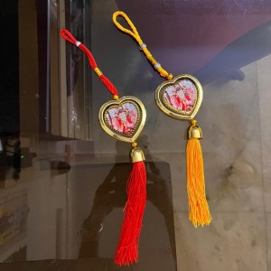 Indian Art Crafts Hanging Charm Plastic Multicoloured Ethnic Decorative Ornament Home Decor 12.inch/2.5 centimetres,13.5/2.5 centimtres. Indian Art Crafts Hanging Charm Plastic Multicoloured Ethnic Decorative Ornament Home Decor 12.inch/2.5 centimetres,13.5/2.5 centimtres.