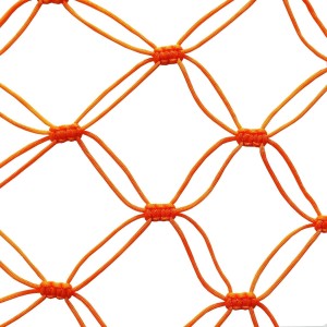 Durable Orange Rope Net with Hammock Swing Hanging Net Mesh Sleeping Bed | Strong Nylon Outdoor, Sports, Garden or Decorative Use | Heavy Duty Multipurpose Rope Mesh (Orange) Durable Orange Rope Net with Hammock Swing Hanging Net Mesh Sleeping Bed | Strong Nylon Outdoor, Sports, Garden or Decorative Use | Heavy Duty Multipurpose Rope Mesh (Orange)