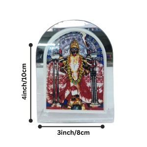 Acrylic Table Photo Frame with Dakshineswar Ma Kali Image – Clear Transparent Stand Frame for Home Temple, Office Desk, Study Table & Car Dashboard – Decorative Spiritual Puja Gift Item Acrylic Table Photo Frame with Dakshineswar Ma Kali Image – Clear Transparent Stand Frame for Home Temple, Office Desk, Study Table & Car Dashboard – Decorative Spiritual Puja Gift Item