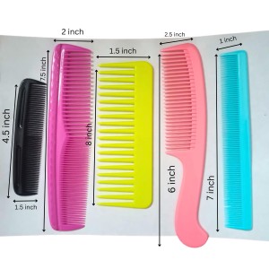 Durable Plastic Hair Comb for Women Men Kids – Anti-Static Smooth Teeth Styling Tool for All Hair Types Durable Plastic Hair Comb for Women Men Kids – Anti-Static Smooth Teeth Styling Tool for All Hair Types