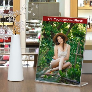 Acrylic Tent Card Holder, Slanted L Shape Menu Display Stand, Clear Portrait Frame for Desk, Photo, Flyer, Document, Paper Display, 3MM Premium Cast Acrylic Signage Stand, A4 Size/3Pcs Acrylic Tent Card Holder, Slanted L Shape Menu Display Stand, Clear Portrait Frame for Desk, Photo, Flyer, Document, Paper Display, 3MM Premium Cast Acrylic Signage Stand, A4 Size/3Pcs