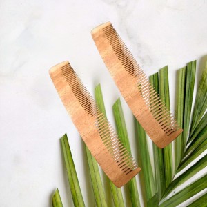 Wooden Neem Comb for Hair | Natural Anti-Static Wooden Hair Comb | Wide & Fine Teeth | Reduces Hair Fall & Dandruff | Unisex (combo of 2) Wooden Neem Comb for Hair | Natural Anti-Static Wooden Hair Comb | Wide & Fine Teeth | Reduces Hair Fall & Dandruff | Unisex (combo of 2)