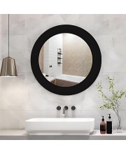 Sleek Round Bathroom/Basin Mirror | Wall Mounted Mirror for Home, Bedroom and Bathroom Reflective Surface | Ideal for Modern Bathrooms (12X16) Sleek Round Bathroom/Basin Mirror | Wall Mounted Mirror for Home, Bedroom and Bathroom Reflective Surface | Ideal for Modern Bathrooms (12X16)