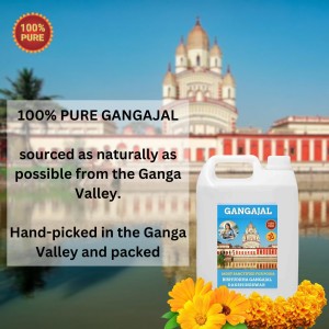 100% Organic, Pure & Natural Gangajal from the Dakshineswar River Ganga, Authentic,Spiritual and Religious for Puja Purposes, Daily Use, 2 Liter Jar 100% Organic, Pure & Natural Gangajal from the Dakshineswar River Ganga, Authentic,Spiritual and Religious for Puja Purposes, Daily Use, 2 Liter Jar