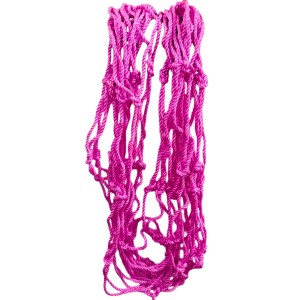 Durable Pink Rope Net with Hammock Swing Hanging Net Mesh Sleeping Bed | Strong Nylon Outdoor, Sports, Garden or Decorative Use | Heavy Duty Multipurpose Rope Mesh (Pink) Durable Pink Rope Net with Hammock Swing Hanging Net Mesh Sleeping Bed | Strong Nylon Outdoor, Sports, Garden or Decorative Use | Heavy Duty Multipurpose Rope Mesh (Pink)