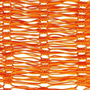 Durable Orange Rope Net with Hammock Swing Hanging Net Mesh Sleeping Bed | Strong Nylon Outdoor, Sports, Garden or Decorative Use | Heavy Duty Multipurpose Rope Mesh (Orange) Durable Orange Rope Net with Hammock Swing Hanging Net Mesh Sleeping Bed | Strong Nylon Outdoor, Sports, Garden or Decorative Use | Heavy Duty Multipurpose Rope Mesh (Orange)