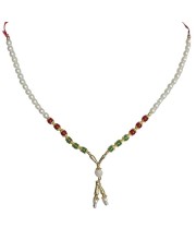 Hitech Sales Artificial Pearl and Bead Decorative Garland Mala for Pooja, Mandir, Home Dcor, and Festivals | Multicolor Design with Pendant Hanging (26 cm - Small - 1 Piece) Hitech Sales Artificial Pearl and Bead Decorative Garland Mala for Pooja, Mandir, Home Dcor, and Festivals | Multicolor Design with Pendant Hanging (26 cm - Small - 1 Piece)