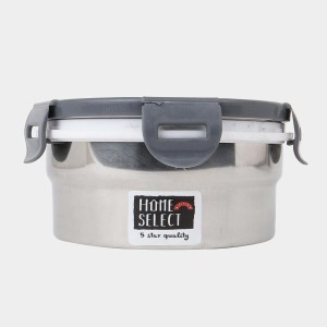 Hitech Sales 700ml Stainless Steel Container – Durable Steel Storage Box for Kitchen, Lunch & Pantry Use Hitech Sales 700ml Stainless Steel Container – Durable Steel Storage Box for Kitchen, Lunch & Pantry Use