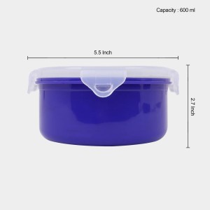 600 ml Stainless Steel Container, 5.5 X 2.7 inch (Pack of 1) 600 ml Stainless Steel Container, 5.5 X 2.7 inch (Pack of 1)