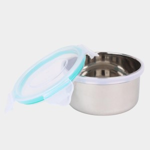 Steel Lunch Box, 2 Containers and Bag 2.6 X 4 in, 1Bag, 2 Containers Steel Lunch Box, 2 Containers and Bag 2.6 X 4 in, 1Bag, 2 Containers