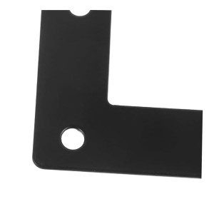 L-Shaped Flat Corner Brackets - Heavy Duty Iron Right Angle Braces with Pre-Drilled Holes for Furniture, Shelving, and Woodworking (Pack of 10) with 40 Screws. L-Shaped Flat Corner Brackets - Heavy Duty Iron Right Angle Braces with Pre-Drilled Holes for Furniture, Shelving, and Woodworking (Pack of 10) with 40 Screws.