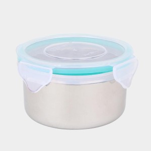 Steel Lunch Box, 2 Containers and Bag 2.6 X 4 in, 1Bag, 2 Containers Steel Lunch Box, 2 Containers and Bag 2.6 X 4 in, 1Bag, 2 Containers