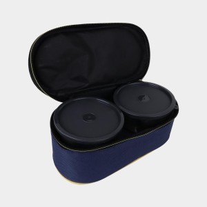Steel Lunch Box, 3 Containers and 1 Bag, Big Container: 3.5 X 10 X 20 cm, Small Container: 5 X 10 cm, 2 Steel Containers, 1Plastic Container, 1Bag Steel Lunch Box, 3 Containers and 1 Bag, Big Container: 3.5 X 10 X 20 cm, Small Container: 5 X 10 cm, 2 Steel Containers, 1Plastic Container, 1Bag