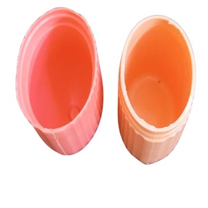 Ice Roller for Face & Eyes – Puffiness & Migraine Relief, Skin Tightening & Pore Shrinking Facial Massager – Cold Therapy Ice Face Roller for Women & Men – Reusable & Travel-Friendly (Peach)