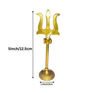 Pure Brass Nandi ghanti design with Trishul | Traditional Pooja Ghanti and Trishul Set for Mandir | Handcrafted Brass Religious Decor for Home, Temple & Festive Rituals (combo of 2) Pure Brass Nandi ghanti design with Trishul | Traditional Pooja Ghanti and Trishul Set for Mandir | Handcrafted Brass Religious Decor for Home, Temple & Festive Rituals (combo of 2)