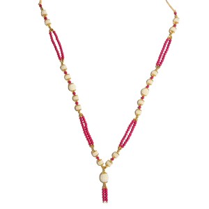 Handmade Multicolor Pearl Moti Mala Garland | 26 inch Decorative Haar for God Idol, Temple & Home Décor Handmade Multicolor Pearl Moti Mala Garland | 26 inch Decorative Haar for God Idol, Temple & Home Décor