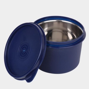 Steel Lunch Box, 3 Containers and 1 Bag 2.4 X 4.3 in (2), 3.4 X 4.3 in, 1Bag, 3 Containers Steel Lunch Box, 3 Containers and 1 Bag 2.4 X 4.3 in (2), 3.4 X 4.3 in, 1Bag, 3 Containers