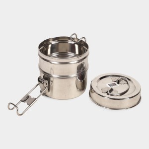 Stainless Steel Lunch Box 1 0 X 10 cm, 2 Containers Stainless Steel Lunch Box 1 0 X 10 cm, 2 Containers