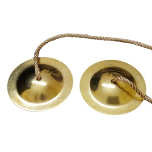 HiTechMart Handcrafted Brass Manjeera – 9cm Indian Classical Musical Instrument for Bhajan, Kirtan, Puja – Traditional Cymbals with Clear, Resonant Sound – 185gm Lightweight with Durable String HiTechMart Handcrafted Brass Manjeera – 9cm Indian Classical Musical Instrument for Bhajan, Kirtan, Puja – Traditional Cymbals with Clear, Resonant Sound – 185gm Lightweight with Durable String