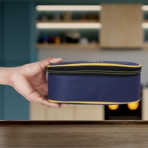 Steel Lunch Box, 3 Containers and 1 Bag, Big Container: 3.5 X 10 X 20 cm, Small Container: 5 X 10 cm, 2 Steel Containers, 1Plastic Container, 1Bag Steel Lunch Box, 3 Containers and 1 Bag, Big Container: 3.5 X 10 X 20 cm, Small Container: 5 X 10 cm, 2 Steel Containers, 1Plastic Container, 1Bag