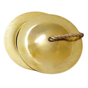 HiTechMart Handcrafted Brass Manjeera – 9cm Indian Classical Musical Instrument for Bhajan, Kirtan, Puja – Traditional Cymbals with Clear, Resonant Sound – 185gm Lightweight with Durable String HiTechMart Handcrafted Brass Manjeera – 9cm Indian Classical Musical Instrument for Bhajan, Kirtan, Puja – Traditional Cymbals with Clear, Resonant Sound – 185gm Lightweight with Durable String